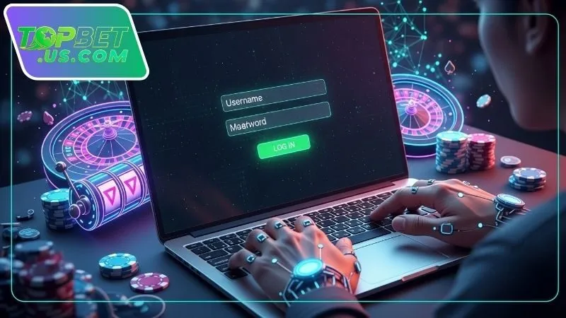 Các bước đăng nhập Topbet trên điện thoại và máy tính