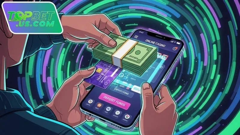 Lưu ý khi nạp tiền Topbet để giao dịch an toàn