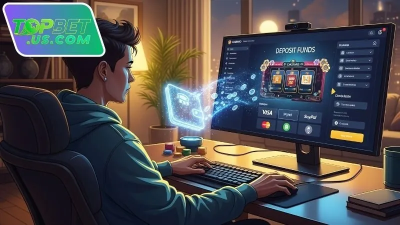 Các hình thức nạp tiền Topbet phổ biến hiện nay
